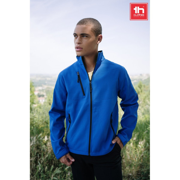 THC EANES. Giacca softshell (unisex) in poliestere ed elastan