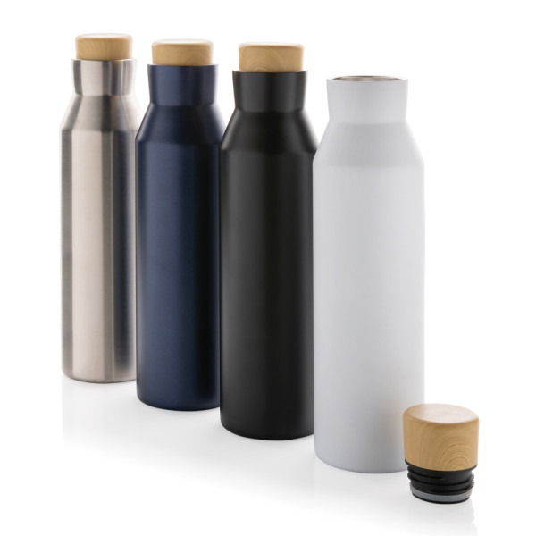 Bottiglia termica Gaia in acciaio riciclato RCS 600ml