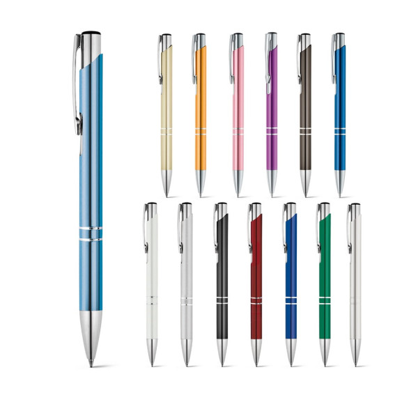 BETA. Penna a sfera in alluminio con clip