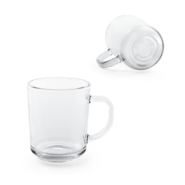 SOFFY. Tazza in vetro da 230 mL