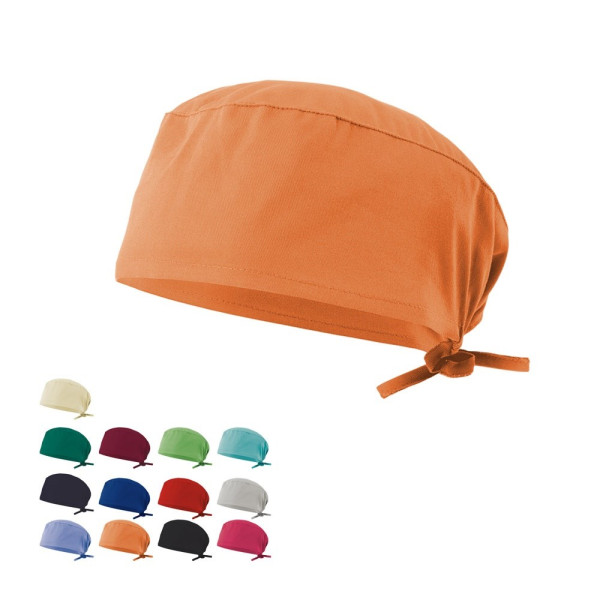 VL ENLIL. Cappello sanitario in twill (190g/m²), in cotone (35%) e poliestere (65%)