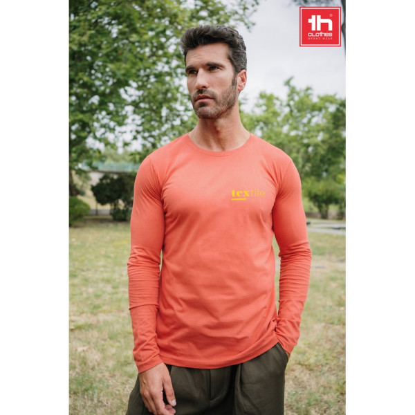 THC BUCHAREST. T-shirt a manica lunga da uomo