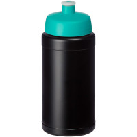 Solid black, Aqua blue