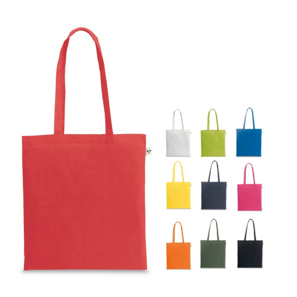 MEXICO. Borsa in cotone riciclato (70%) e poliestere (30% rPET) (150 g/m²)