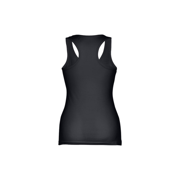 THC TIRANA. T-shirt da donna senza maniche in cotone
