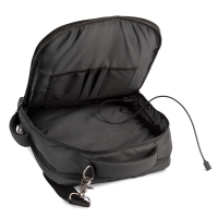 CHARCOAL MELANGE/BLACK