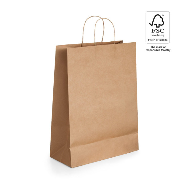LEIA. Borsa in carta kraft (115 g/m²)