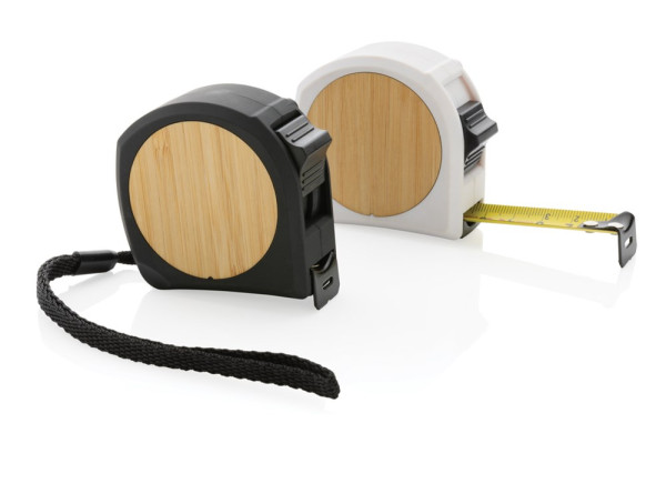 Flessometro 5m/19mm in plastica riciclata RCS e bambù
