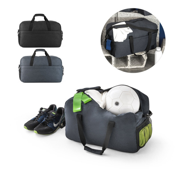 REPURPOSE SPORTS. Borsa sportiva in 600D poliestere riciclato