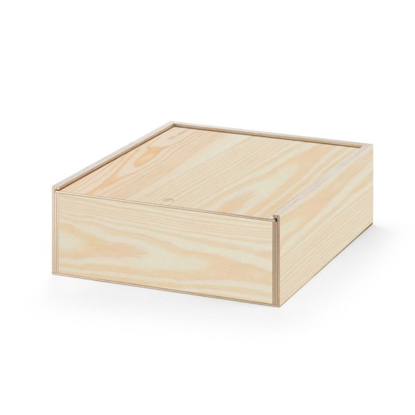 BOXIE WOOD L. Scatola di legno L