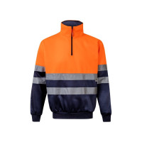 Navy blue, Orange