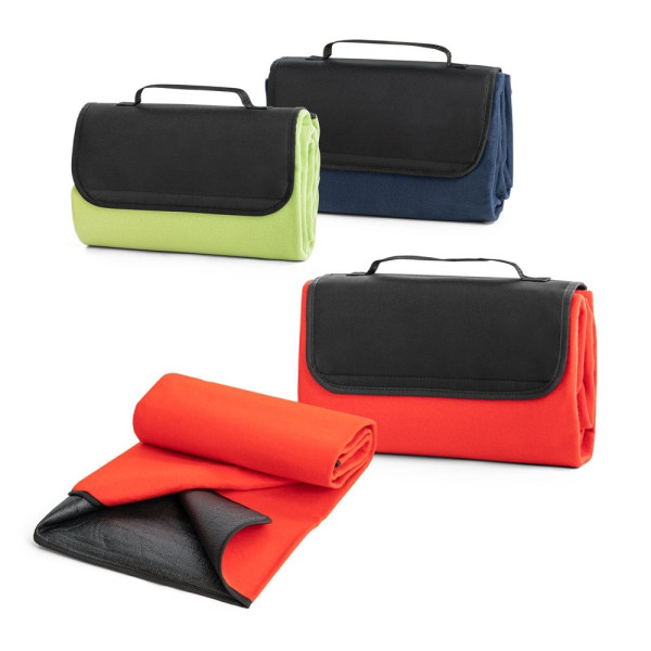 RILEY. Coperta in pile da (180 g/m²) con patta