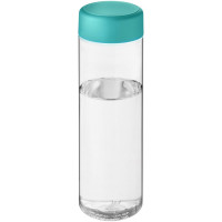 Transparent clear, Aqua blue