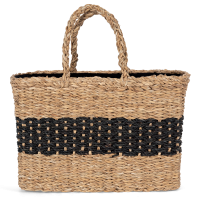 Striped Seagrass Black / Black Night