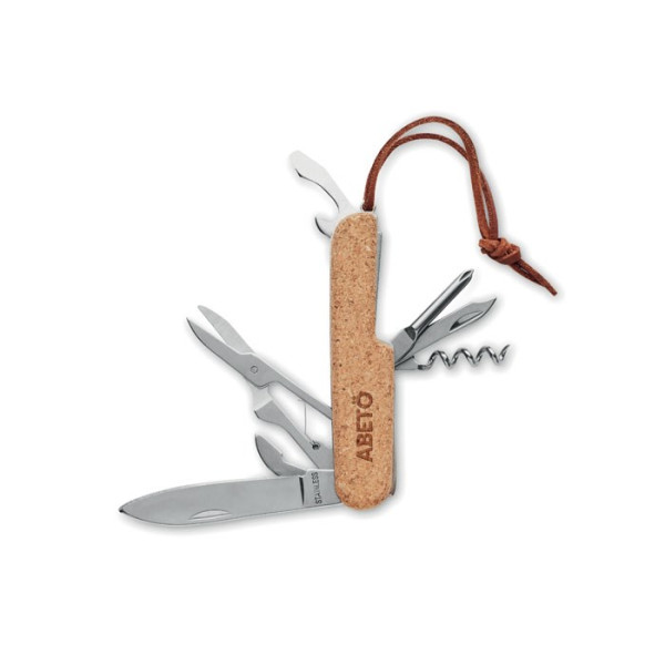 MULTIKORK - Coltello tascabile in sughero