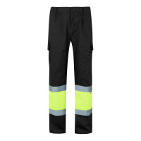 Solid black, Yellow