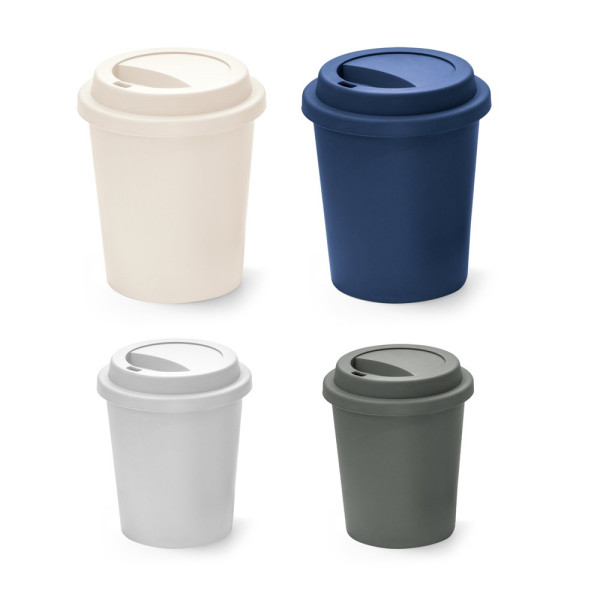 TONALI 350. Tazza da viaggio in PP a parete singola