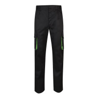 Solid black, Green