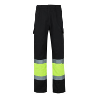 Solid black, Yellow