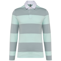 Light Grey / Ice Mint Stripes