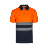 Navy blue, Orange