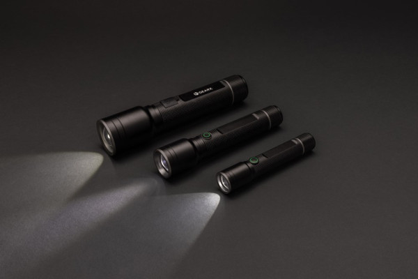 Torcia grande ricaricabile USB Gear X in r-alluminio RCS