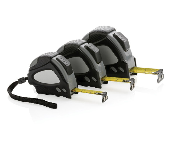 Flessometro autobloccante 3m/16mm in plastica riciclata RCS